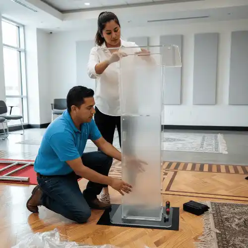 Servicio de logística premium para envío de podiums en México